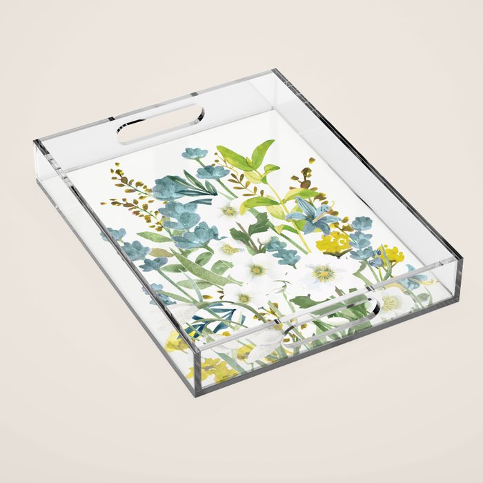 Wildflowers VI Acrylic Tray Gallery Image 1