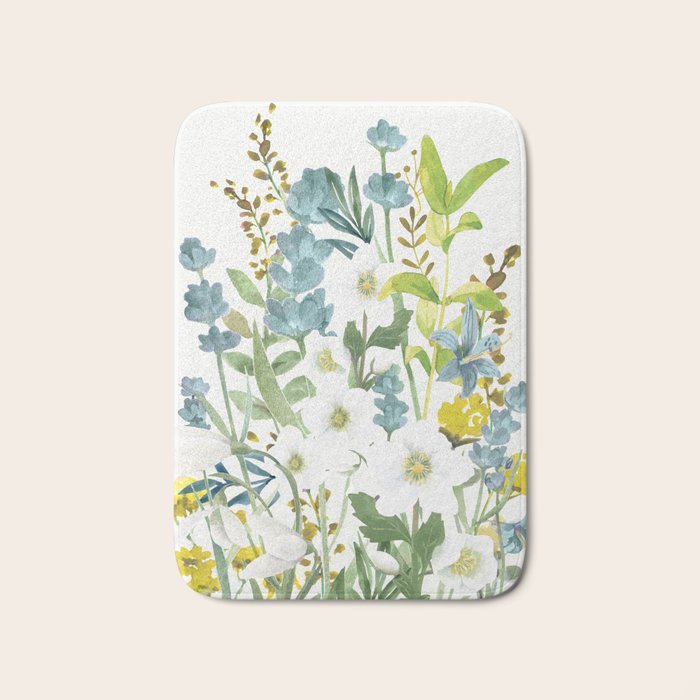 Wildflowers VI Bath Mat Gallery Image 1