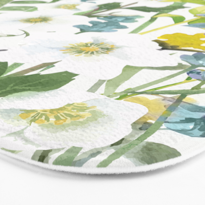 Wildflowers VI Bath Mat Gallery Image 3