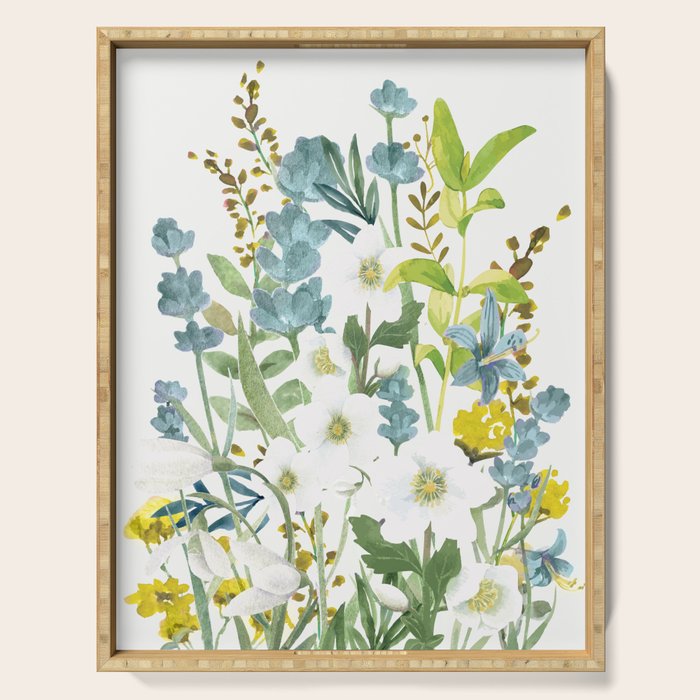 Wildflowers VI Serving Tray Gallery Image 1