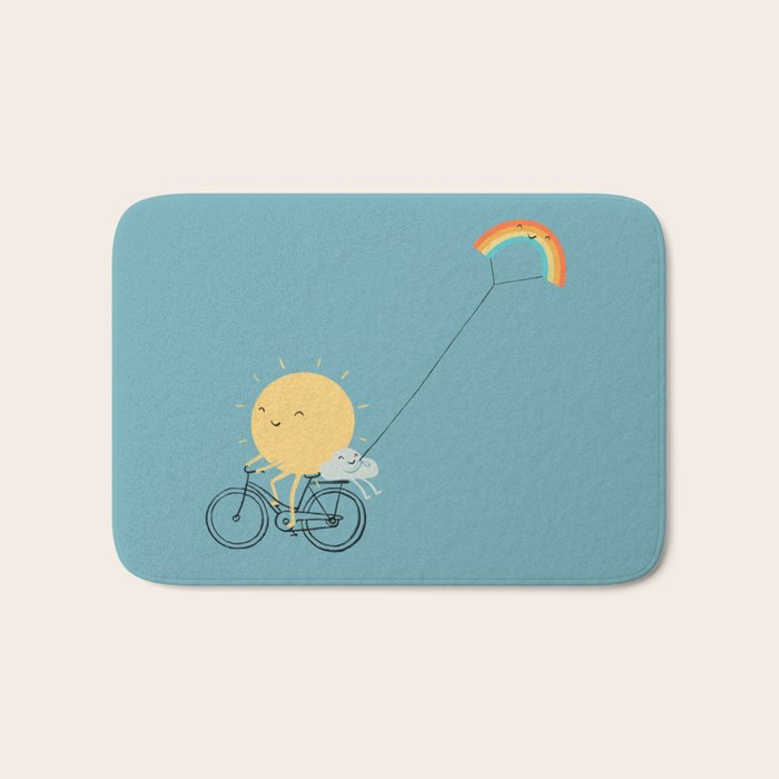 Rainbow Kite Bath Mat Gallery Image 1