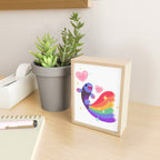 Rainbow guppy 6 Mini Art Print Gallery Image 2