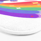 Rainbow guppy 6 Bath Mat Gallery Image 3