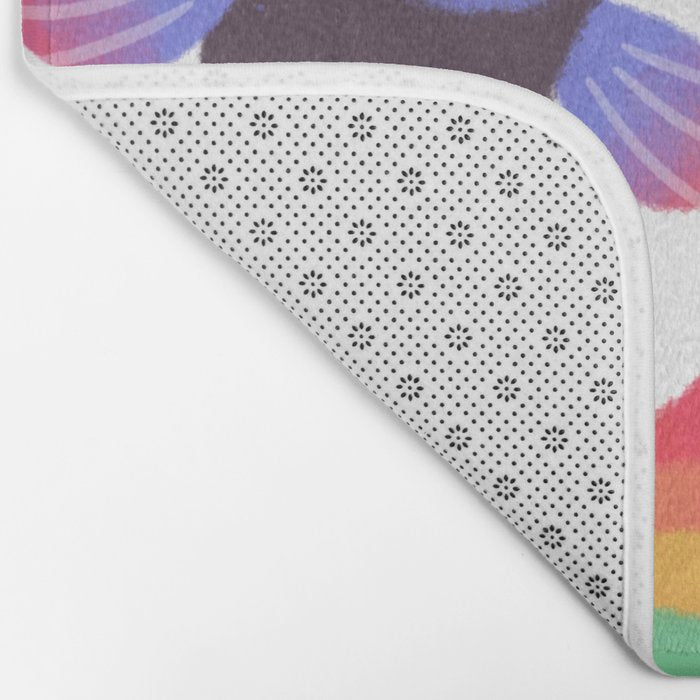 Rainbow guppy 6 Bath Mat Gallery Image 2