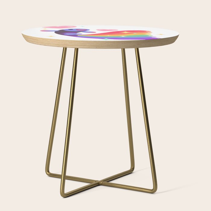Rainbow guppy 6 Side Table Gallery Image 1