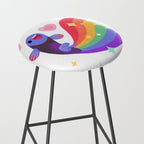 Rainbow guppy 6 Stool Gallery Image 2