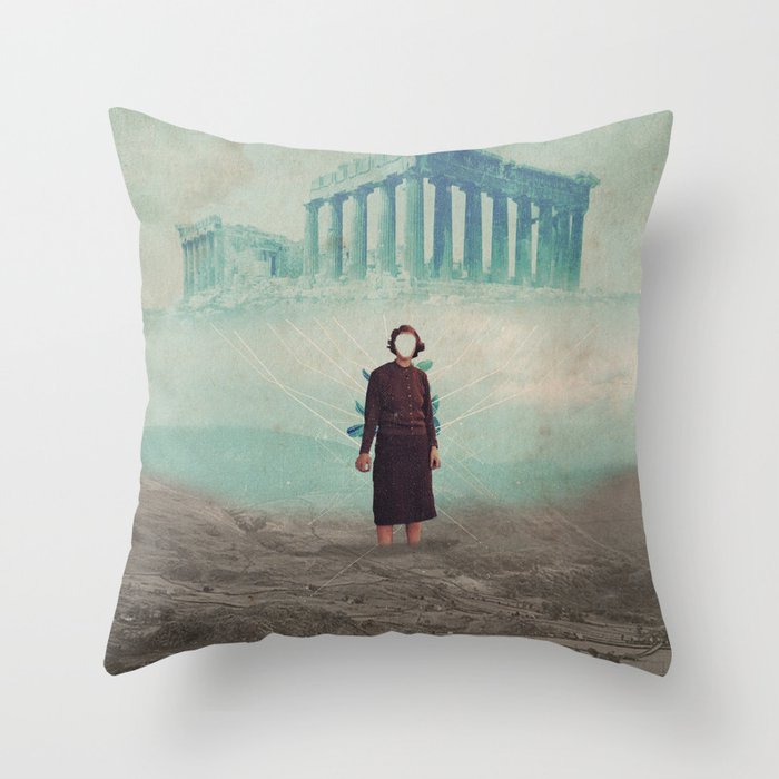 Mrs. Loneliness Throw Pillow Gallery Image 6