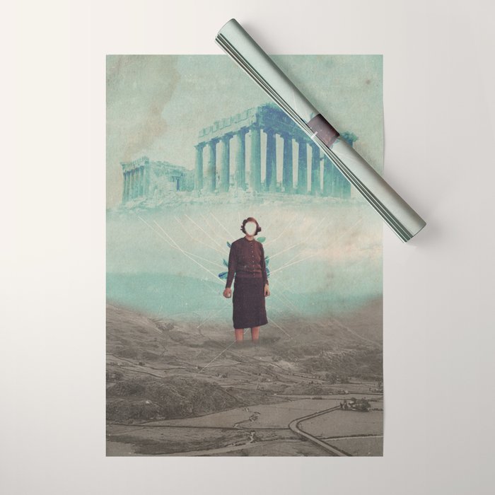 Mrs. Loneliness Wrapping Paper Gallery Image 1