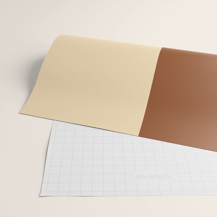Color Block Abstract XXIV Wrapping Paper Gallery Image 2