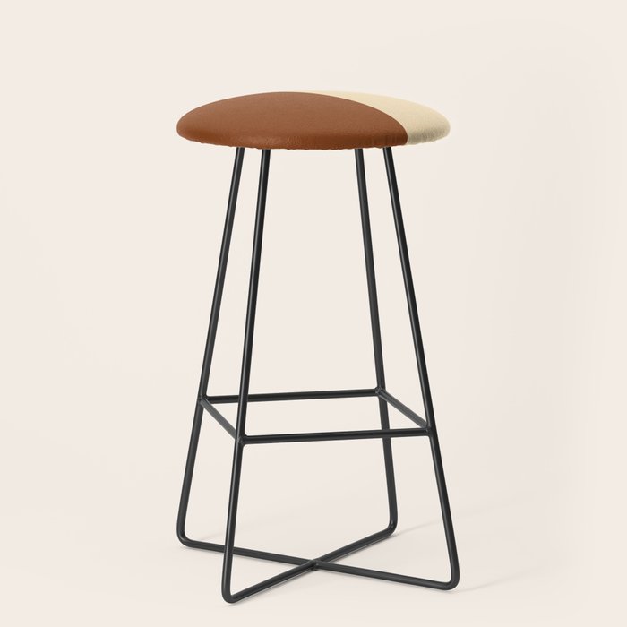 Color Block Abstract XXIV Stool Gallery Image 1