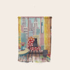 Cat in Window New York city Wall Hanging Gallery Image 1