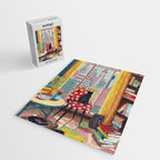 Cat in Window New York city Jigsaw Puzzle Gallery Image 2