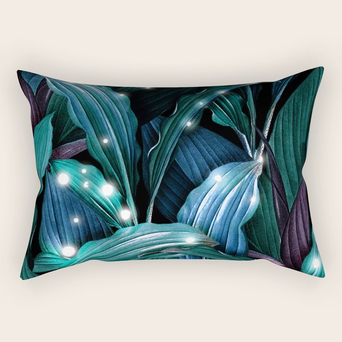 Tropical Magic Forest Rectangular Pillow Gallery Image 2