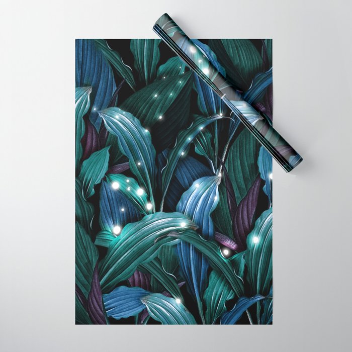 Tropical Magic Forest Wrapping Paper Gallery Image 1