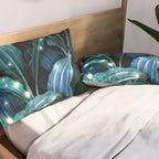 Tropical Magic Forest Pillow Sham Gallery Image 2