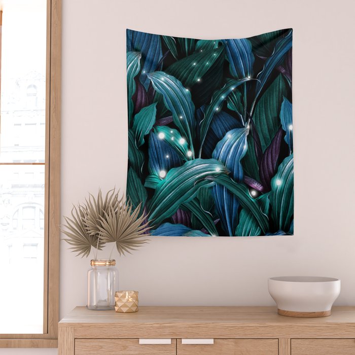 Tropical Magic Forest Wall Tapestry Gallery Image 2