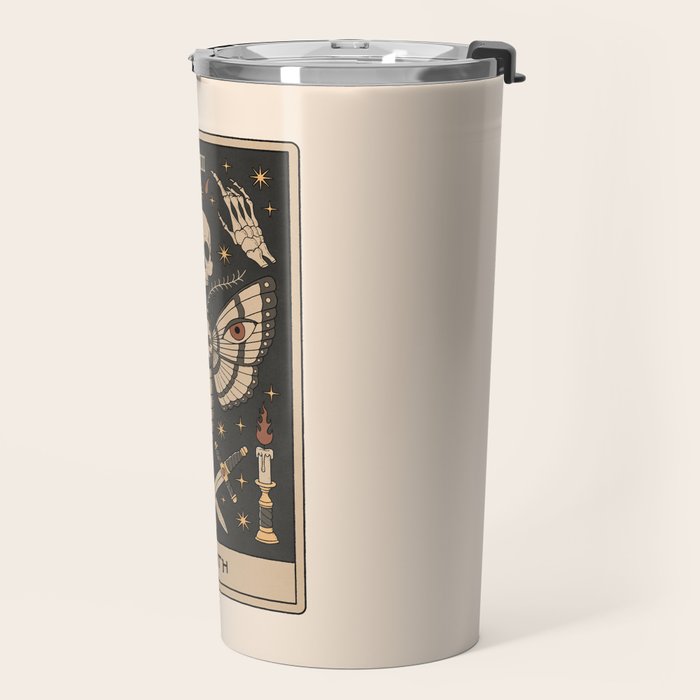 Death - Moth Tarot Travel Mug Gallery Image 2