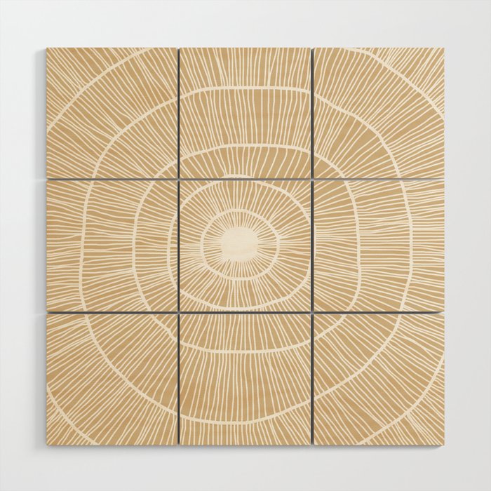 Dreamcatcher - tan Wood Wall Art Gallery Image 1