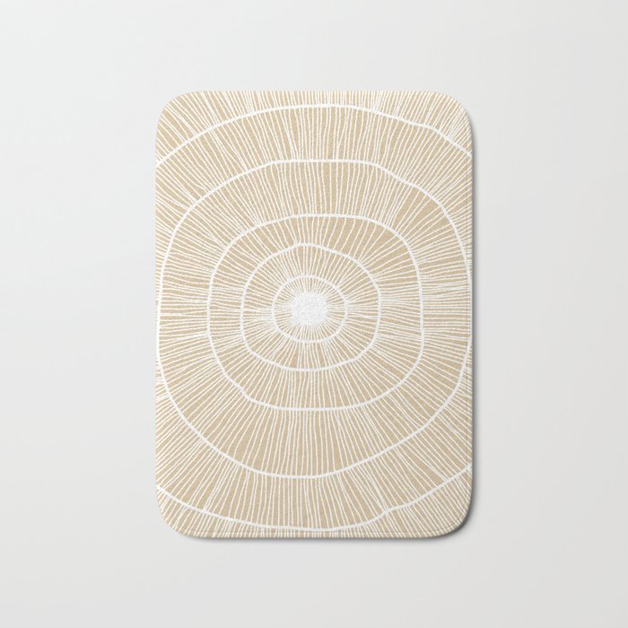 Dreamcatcher - tan Bath Mat Gallery Image 1