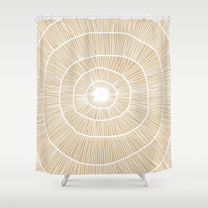 Dreamcatcher - tan Shower Curtain Gallery Image 1