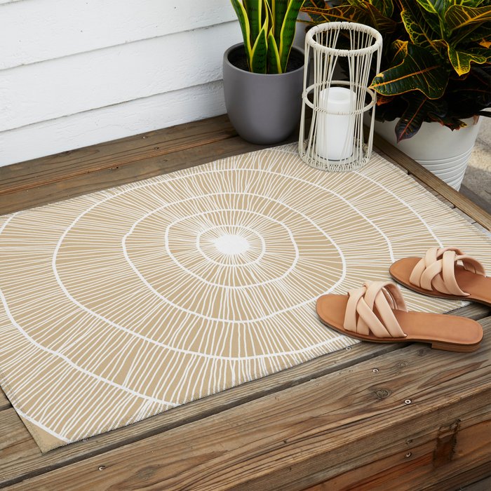 Dreamcatcher - tan Outdoor Rug Gallery Image 2
