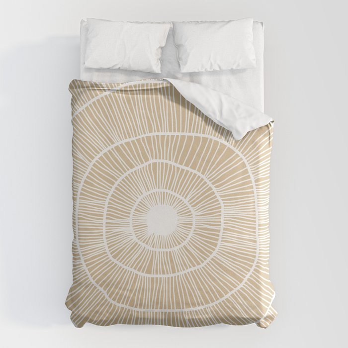 Dreamcatcher - tan Duvet Cover Gallery Image 1