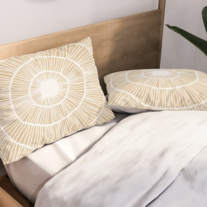 Dreamcatcher - tan Pillow Sham Gallery Image 2