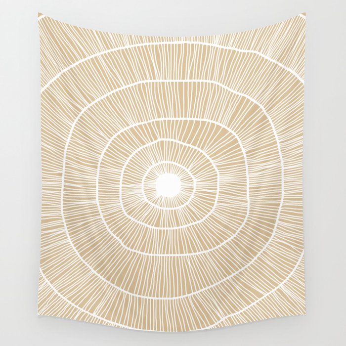 Dreamcatcher - tan Wall Tapestry Gallery Image 1
