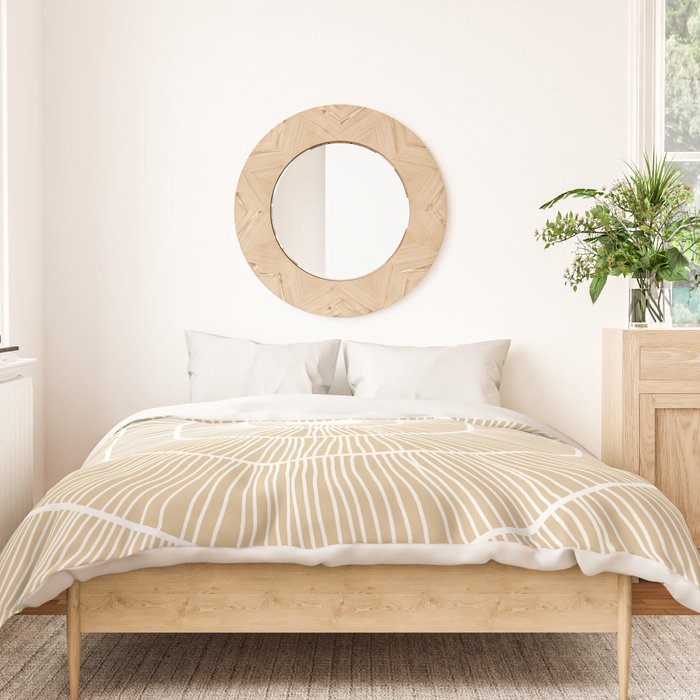 Dreamcatcher - tan Duvet Cover Gallery Image 3
