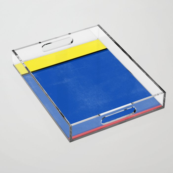 stripe study 13 Acrylic Tray Gallery Image 1