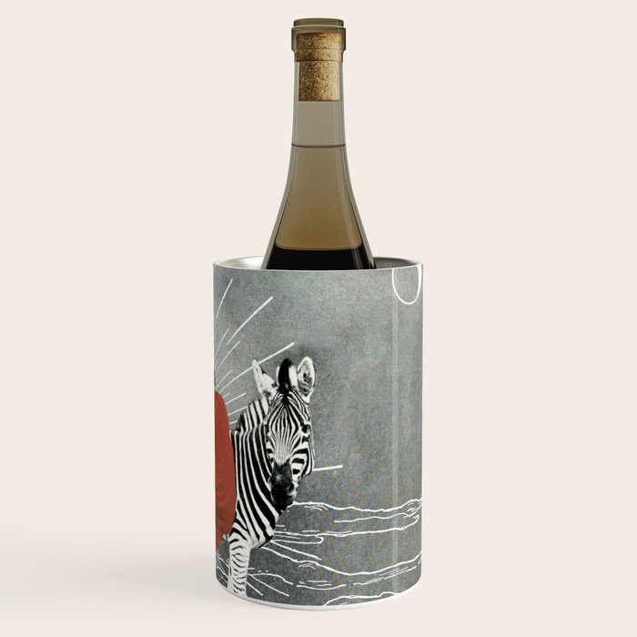 My zebra and I Wine Chiller Gallery Image 3