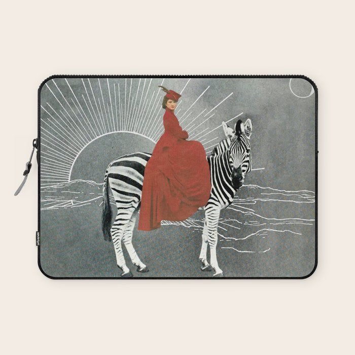 My zebra and I Laptop Sleeve Gallery Image 1