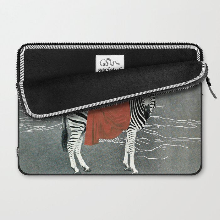 My zebra and I Laptop Sleeve Gallery Image 2