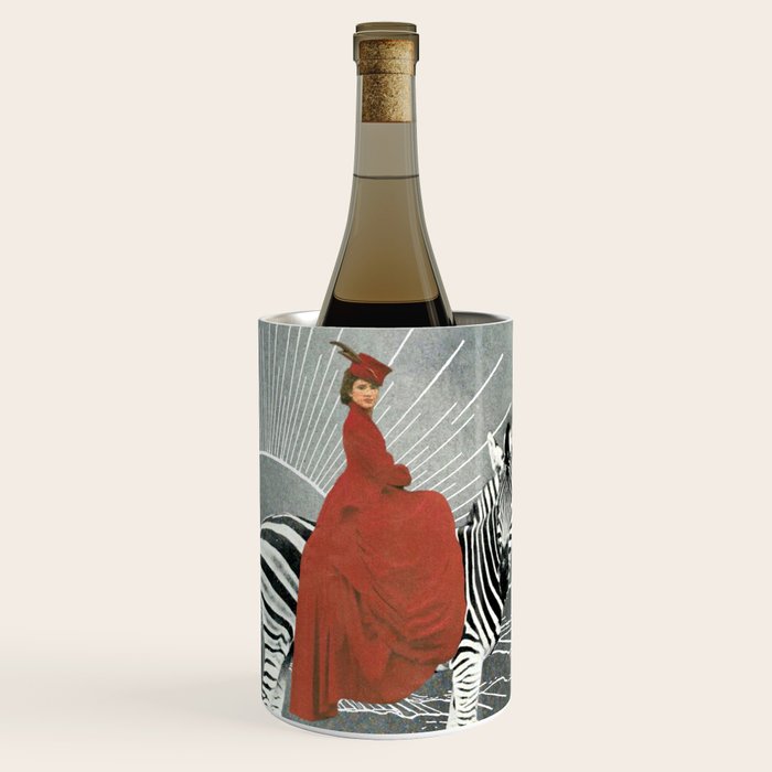 My zebra and I Wine Chiller Gallery Image 1