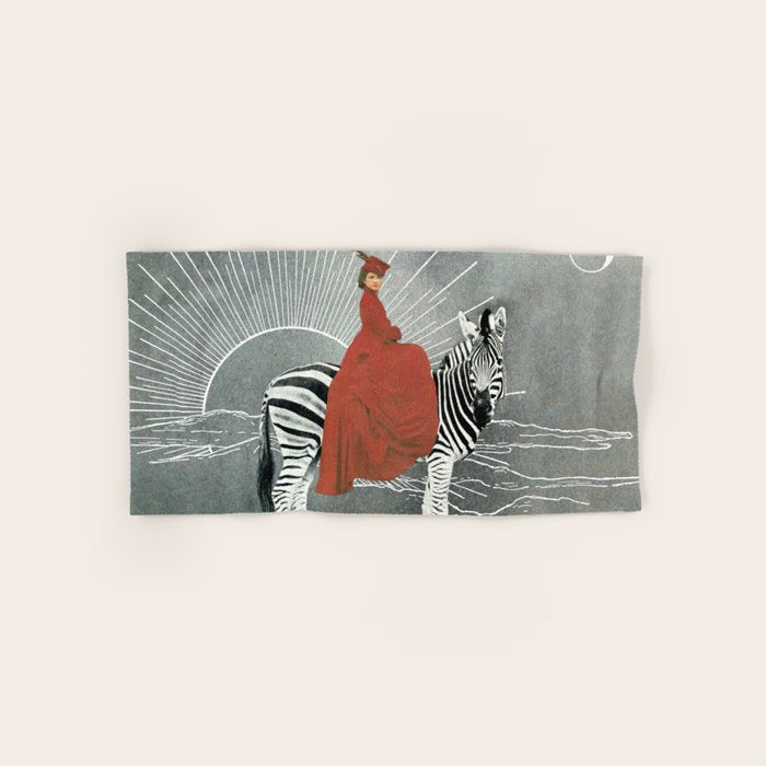 My zebra and I Bath Towel Gallery Image 1