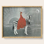 My zebra and I Serving Tray Gallery Image 1