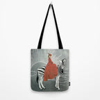 My zebra and I Tote Bag Gallery Image 2