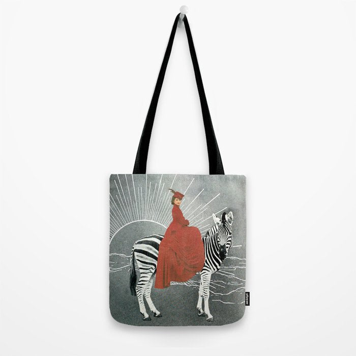 My zebra and I Tote Bag Gallery Image 2