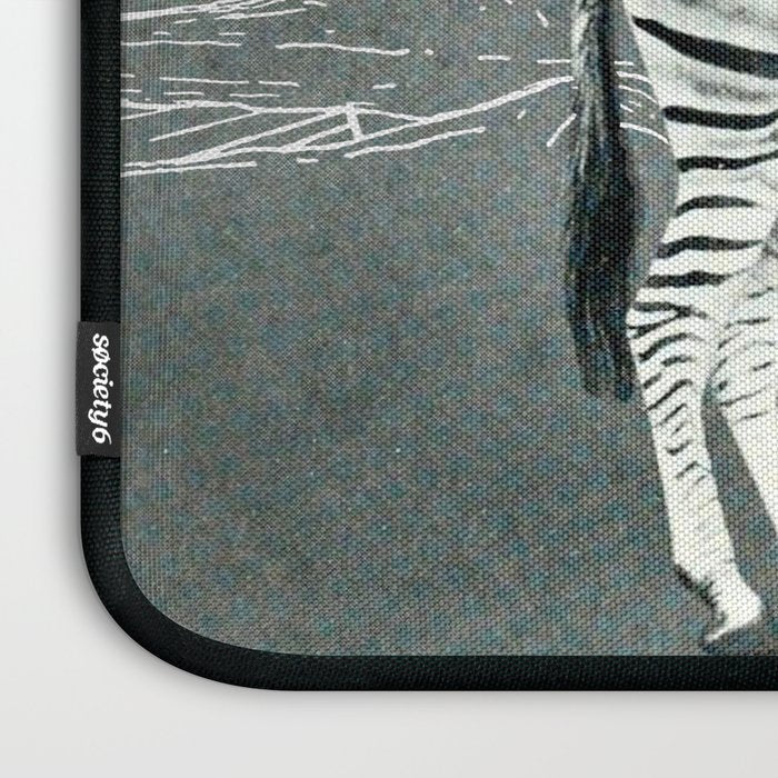 My zebra and I Laptop Sleeve Gallery Image 3