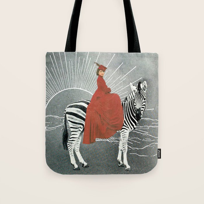 My zebra and I Tote Bag Gallery Image 1