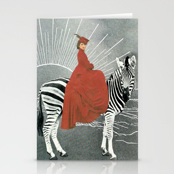 My zebra and I Stationery Card Gallery Image 2