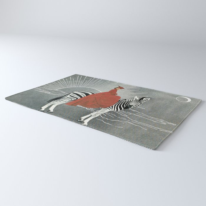 My zebra and I Rug Gallery Image 3
