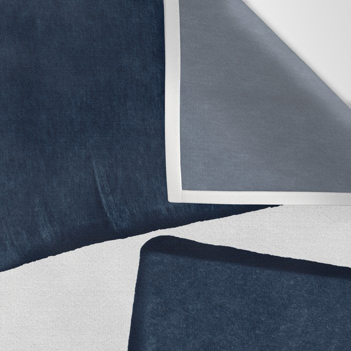 Minimalist Painting Blue III, Mid Century Modern Wall Tapestry Gallery Image 3