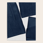 Minimalist Painting Blue III, Mid Century Modern Poster Gallery Image 4