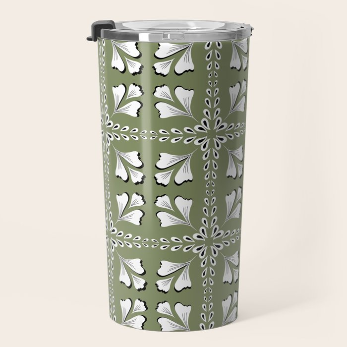 Leafy Meadow 2 Travel Mug Gallery Image 3