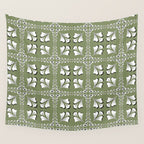 Leafy Meadow 2 Wall Tapestry Gallery Image 4