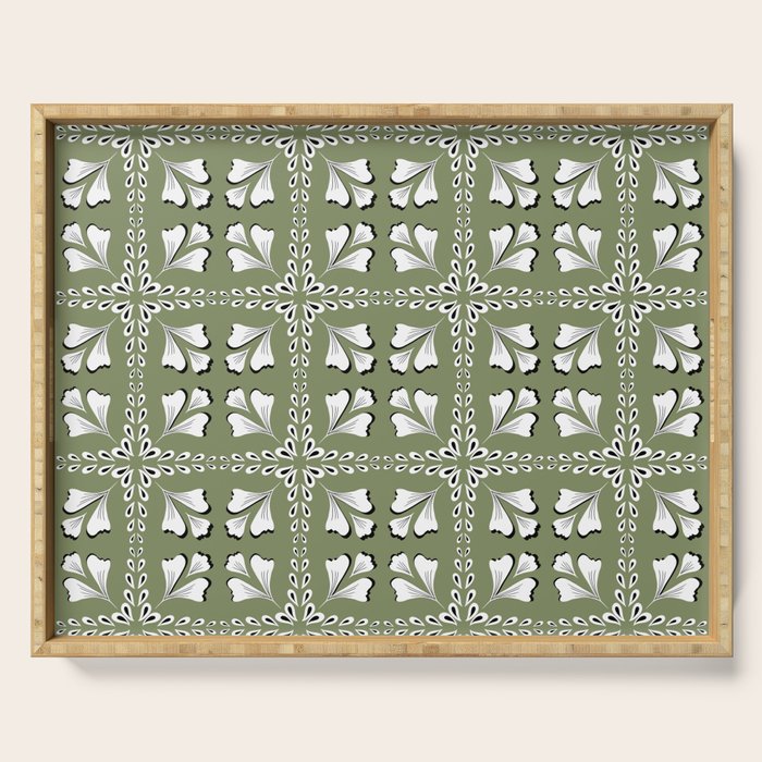 Leafy Meadow 2 Serving Tray Gallery Image 1