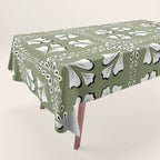 Leafy Meadow 2 Tablecloth Gallery Image 1