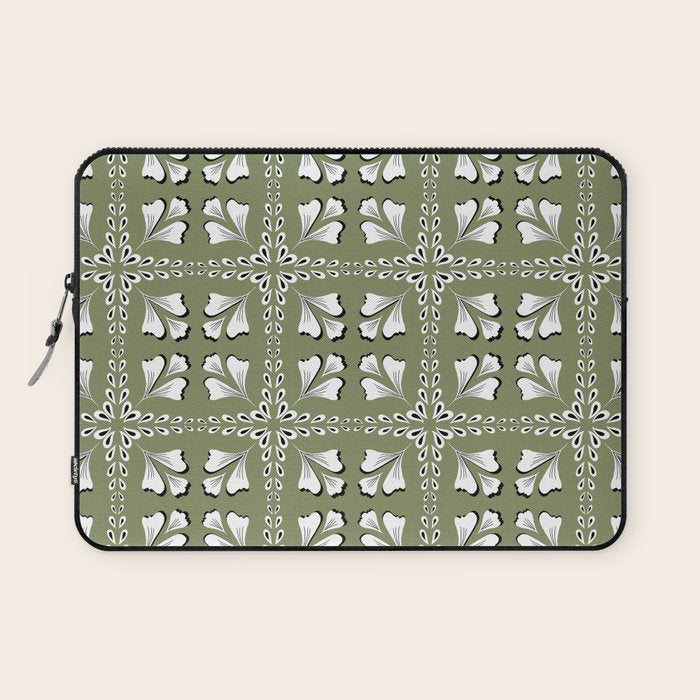 Leafy Meadow 2 Laptop Sleeve Gallery Image 1