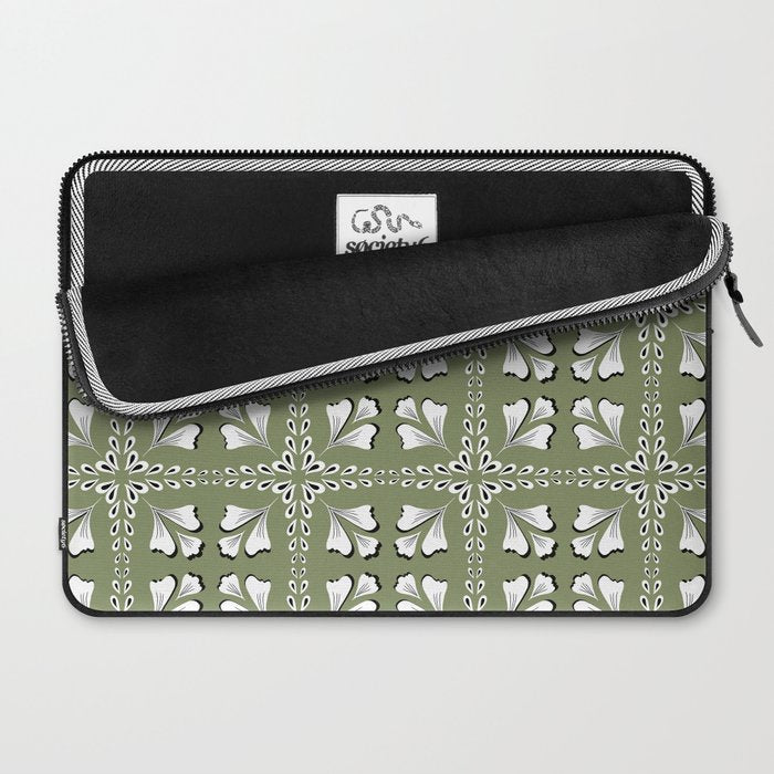 Leafy Meadow 2 Laptop Sleeve Gallery Image 2